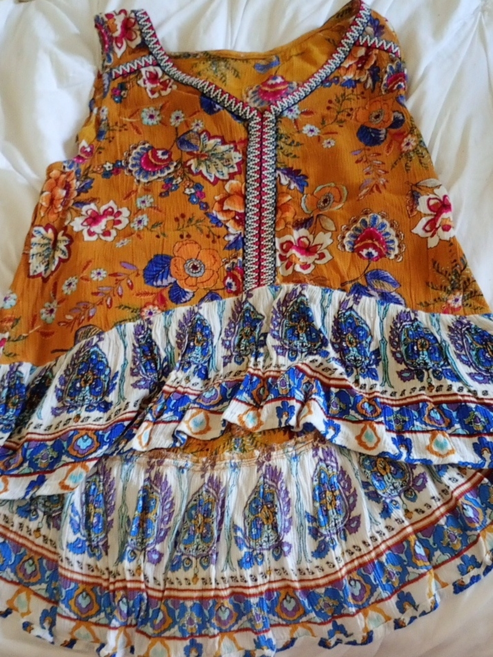 Anthropolgie Patrons Of Peace Sleeveless Top. Size Medium.